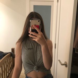 Grey tank top